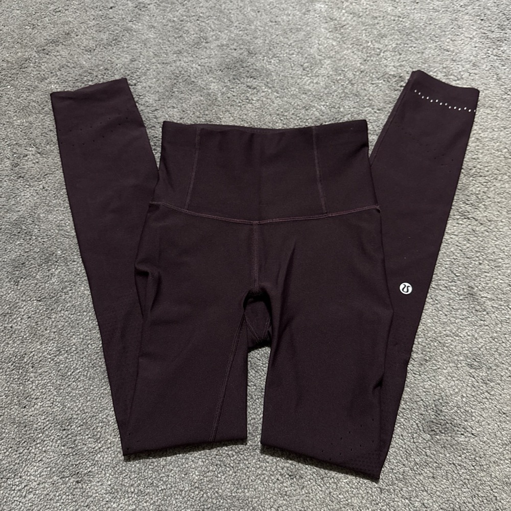 Lululemon Deep Plum Leggings